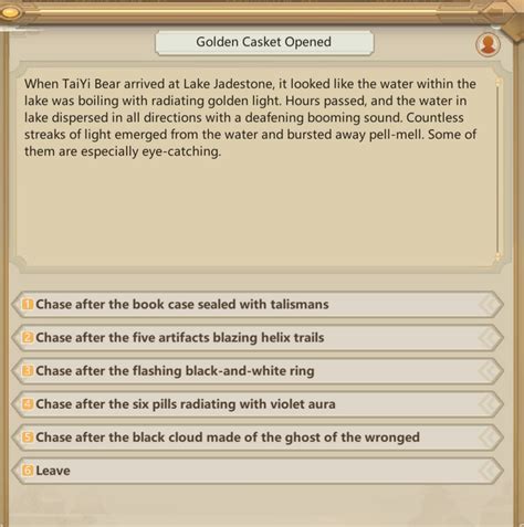 amazing cultivation simulator golden casket|First Golden Casket .